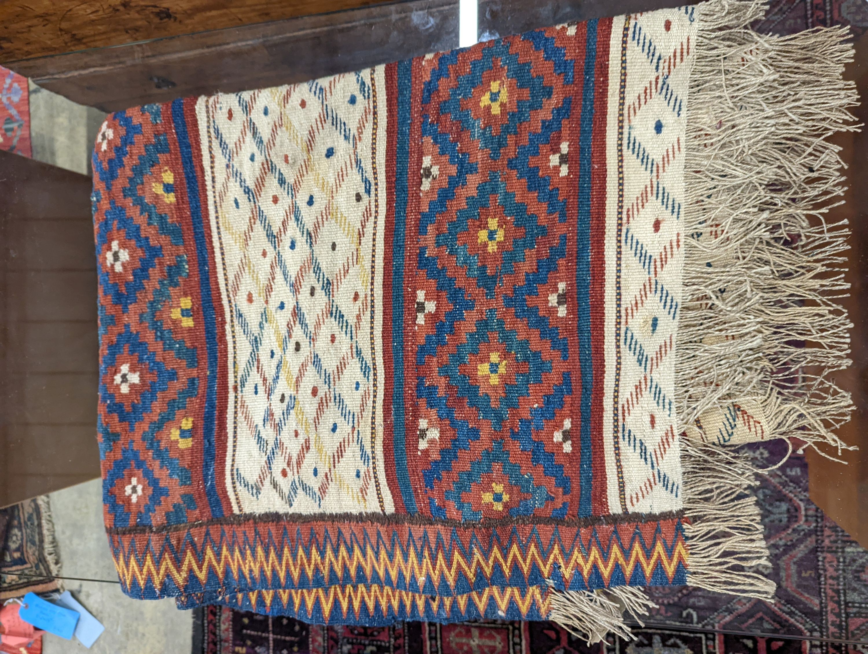 A Sar-I-pul Kilim rug, 153 x 104cm